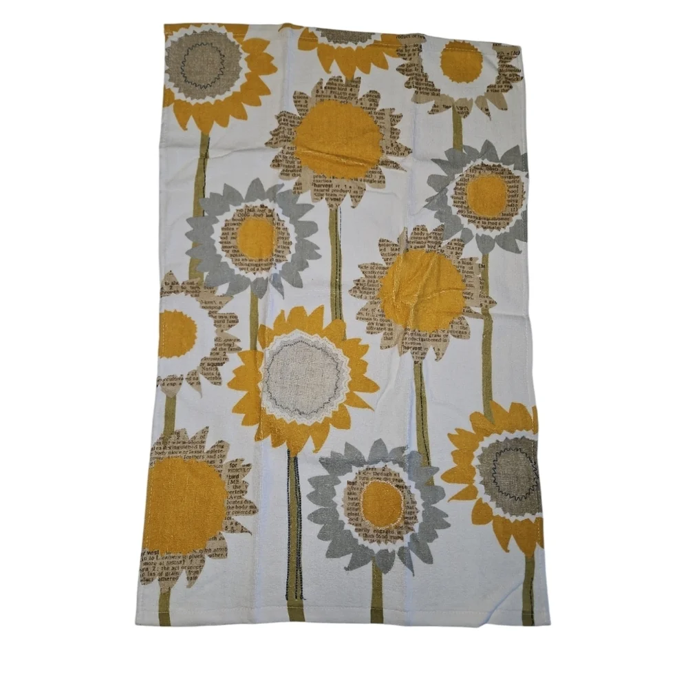 Sonoma Sunflower & Leaf Hand‎ Towels